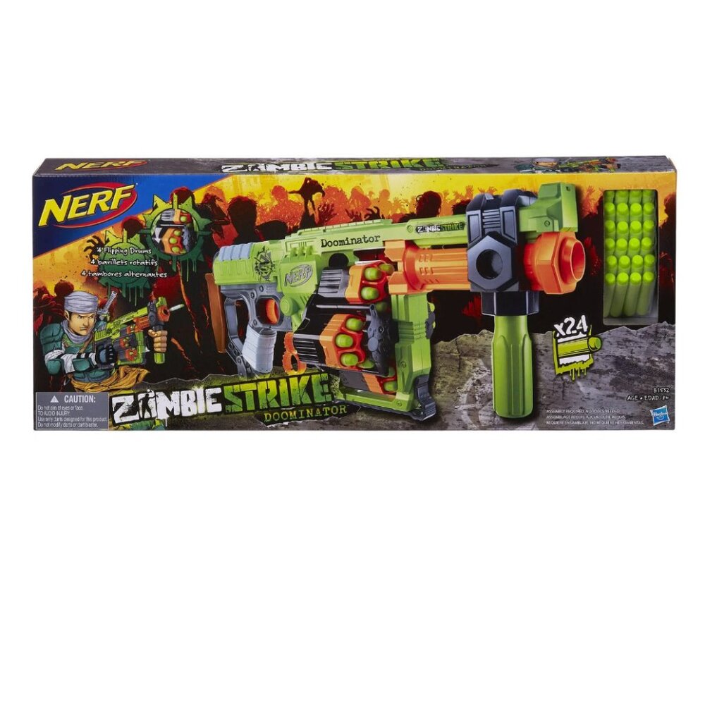 NIB Nerf Zombie Strike Doominator blaster